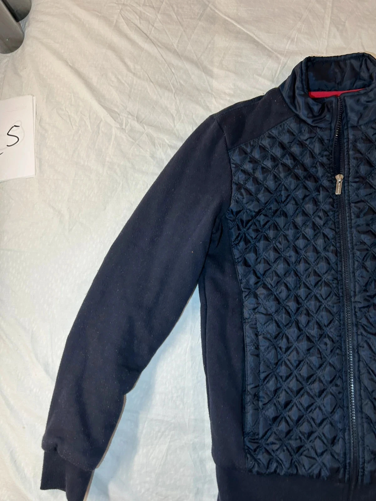 Blauw marine gewatteerd vest Devred – photo 5